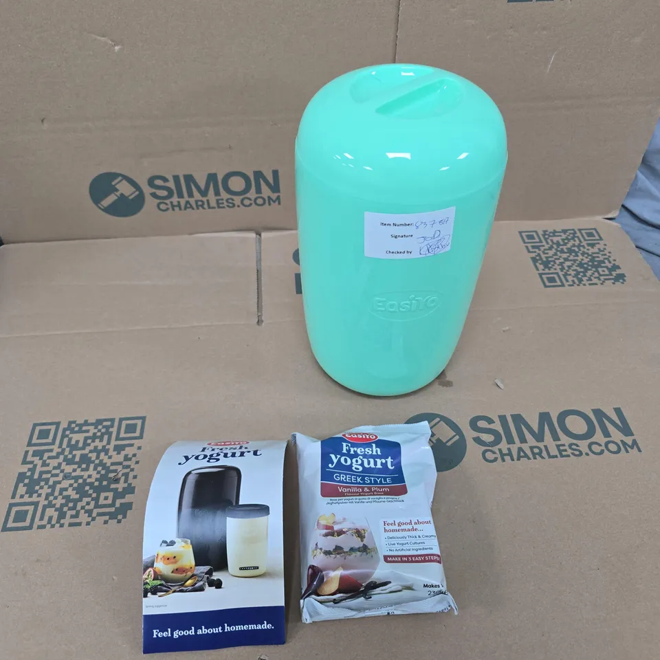 EASIYO YOGURT MAKER – TURQUOISE WITH YOGURT SACHET
