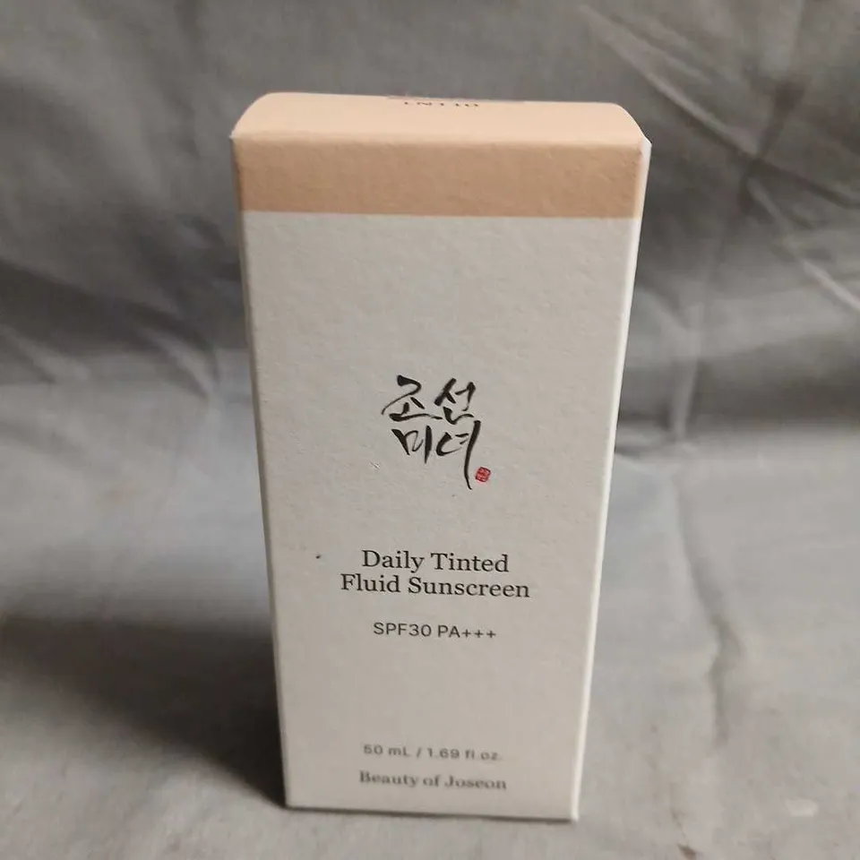 BEAUTY OF JOSEON DAILY TINTED FLUID SUNSCREEN SPF30 PA+++ – 50 ML (1.69 FL OZ)