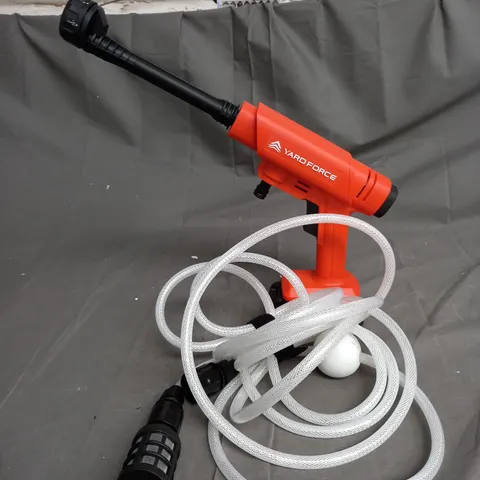 YARD FORCE 20V CORDLESS PRESSURE WASHER