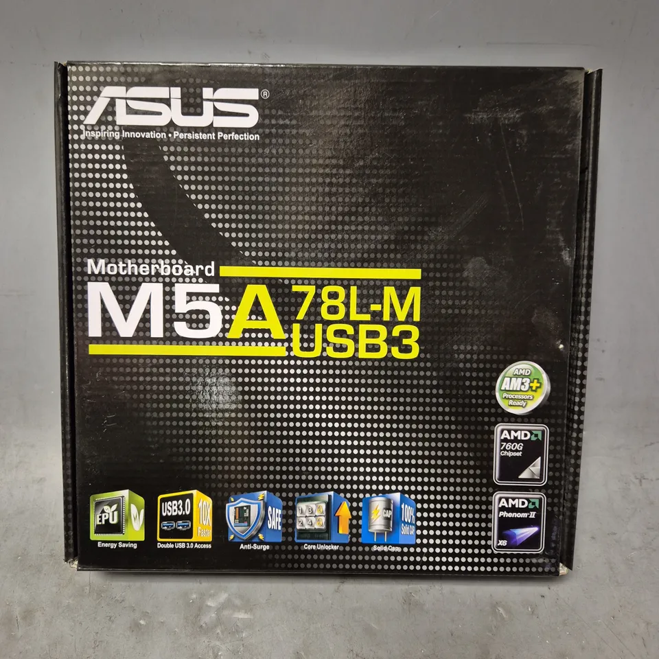 BOXED ASUS M5A78L-M USB3 MOTHERBOARD 