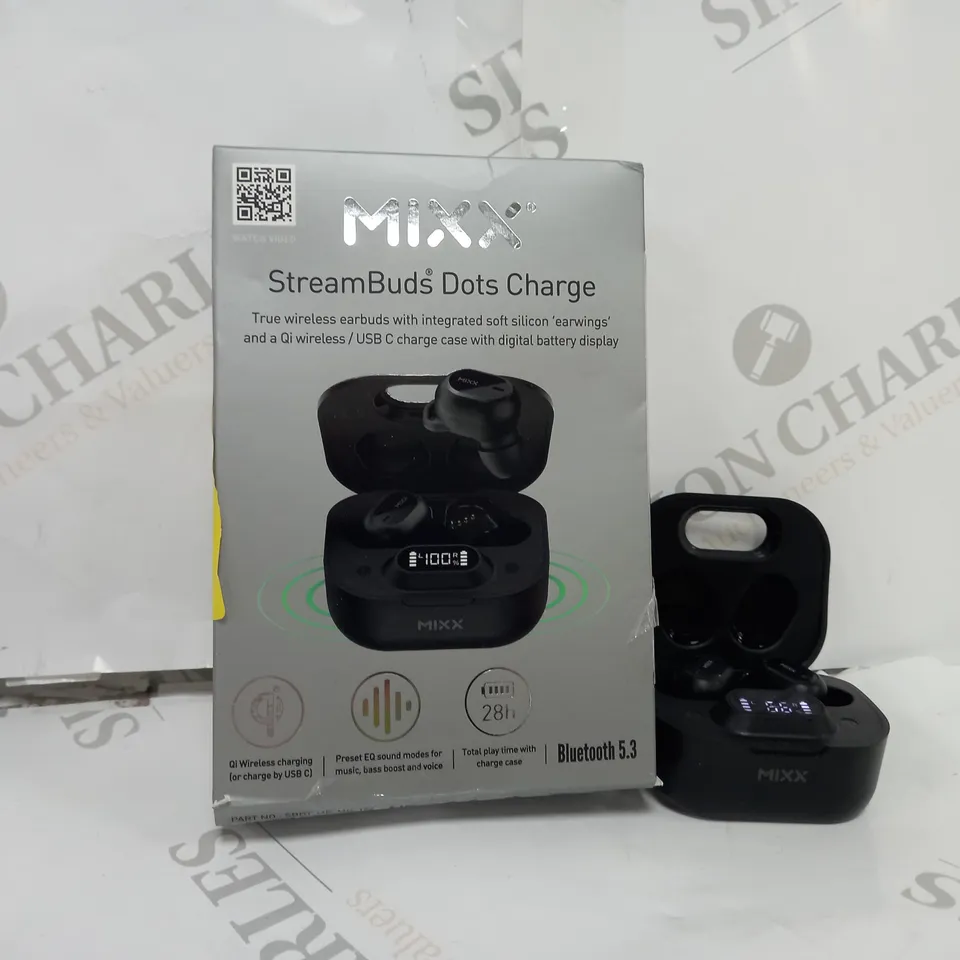 BOXED MIXX STREAMBUDS DOTS IN BLACK