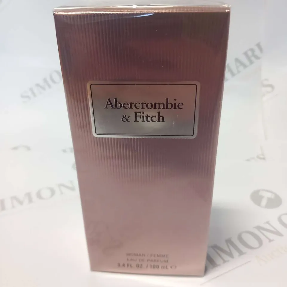 BOXED AND SEALED ABERCROMBIE AND FITCH EAU DE PARFUM 100ML