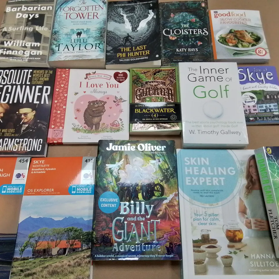 LARGE QUANTITY OF ASSORTED BOOKS TO INCLUDE JAMES HERBERT NOBODY'S TRUE, STEPHEN KING G CARRIE AND FRANK HERBERT DUNE