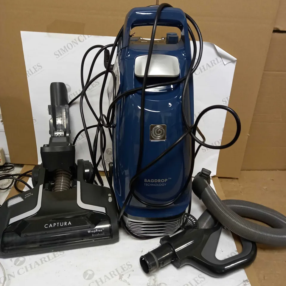 VACMASTER CAPTURA ALLERGENPRO BAGGED UPRIGHT VACUUM CLEANER
