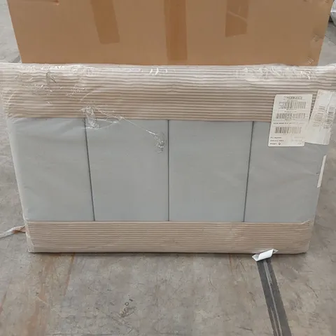 BAGGED DESIGNER MIAMI 3FT SINGLE HEADBOARD - DOVE COLOUR