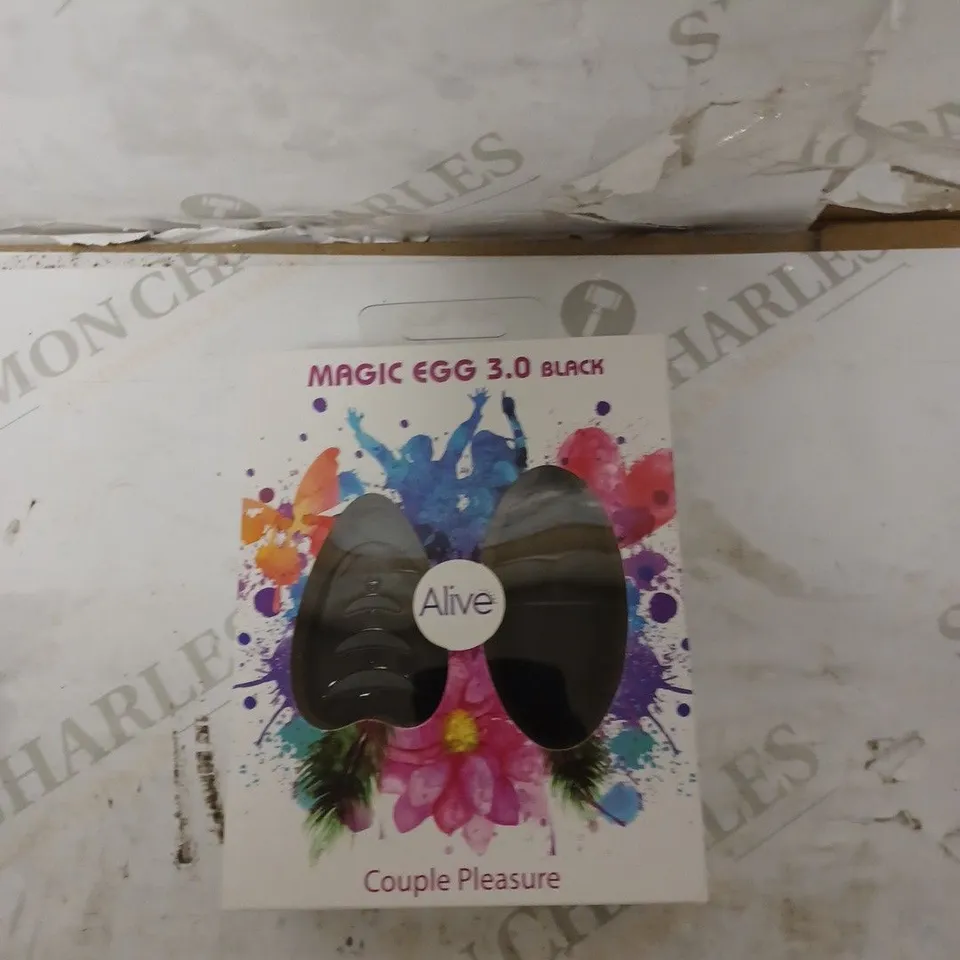 MAGIC EGG 3.0 BLACK ALIVE COUPLES PLEASURE 