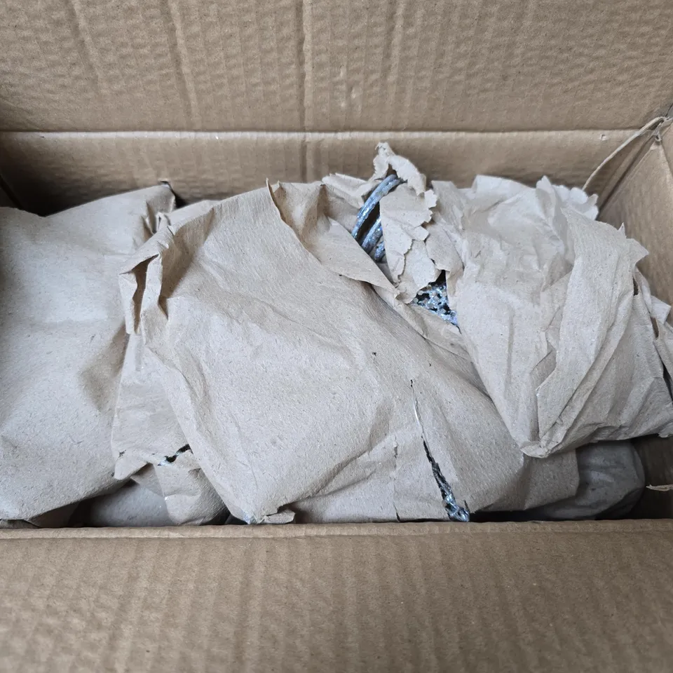 BOX OF APPROXIMATELY 12 GISELA GRAHAM SILVER GLITTER TREE TOPPER STARS