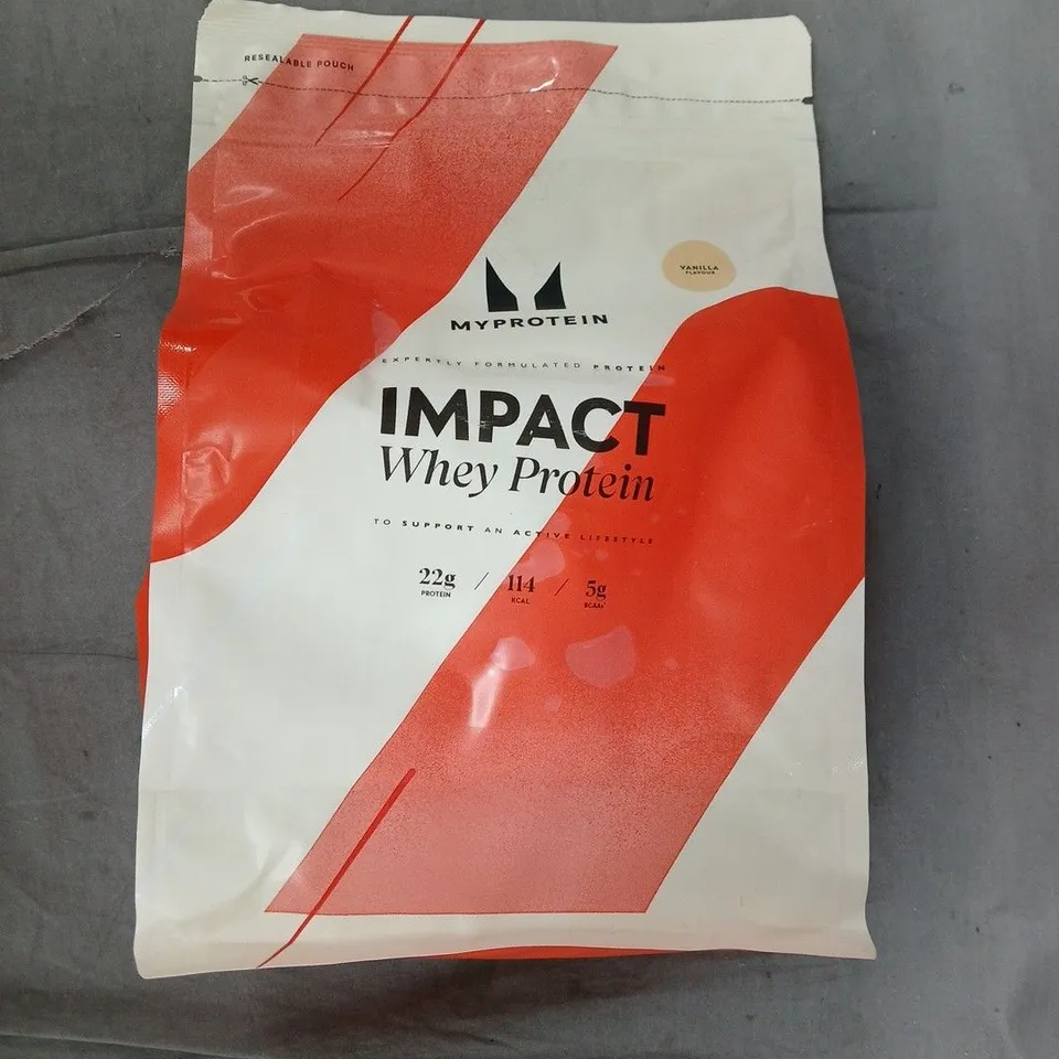 MY PROTEIN IMPACT WHEY PROTEIN - VANILLA FLAVOUR
