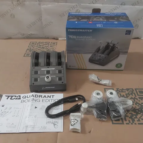 BOXED THRUSTMASTER TCA QUADRANT BOEING EDITION