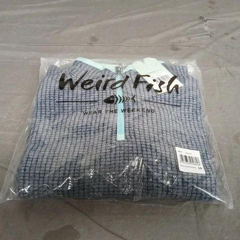 BAGGED WEIRD FISH BEYE ECO 1/4 ZIP FLEECE - SIZE 10