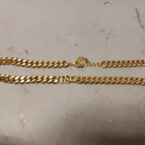 BOXED ABBOTTLYON GOLDEN THICK CHAIN - TS