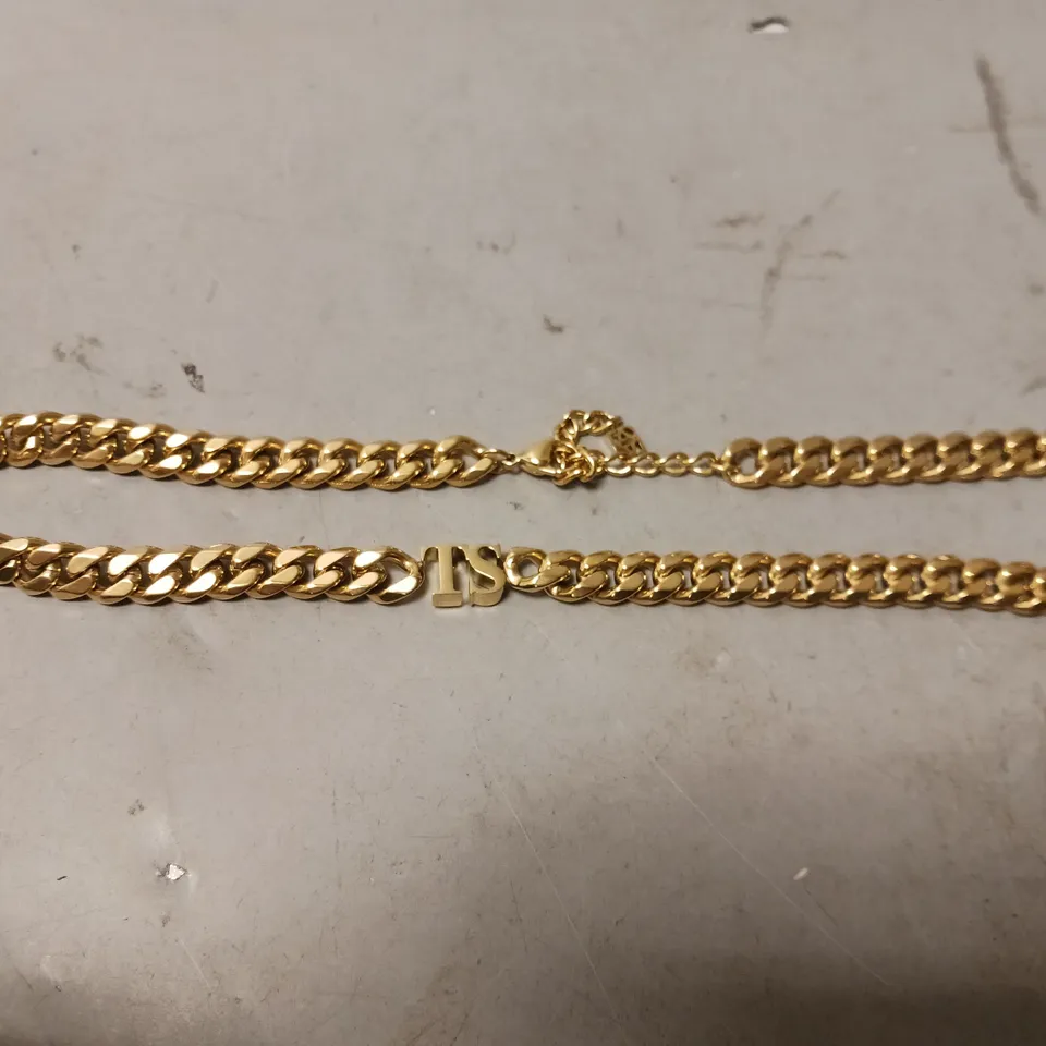 BOXED ABBOTTLYON GOLDEN THICK CHAIN - TS 