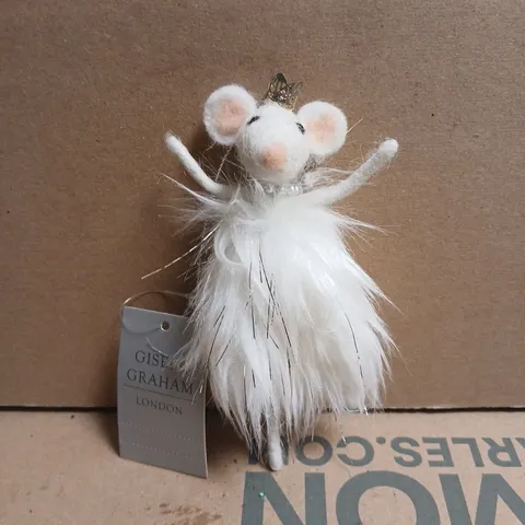 BOX OF APPROXIMATELY 10 GISELA GRAHAM BALLERINA MOUSE CHRISTMAS TREE DECORATIONS
