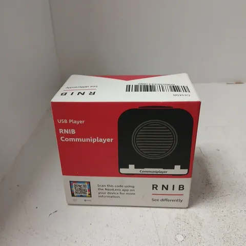 RNIB COMMUNIPLAYER USB PLAYER – BOXED