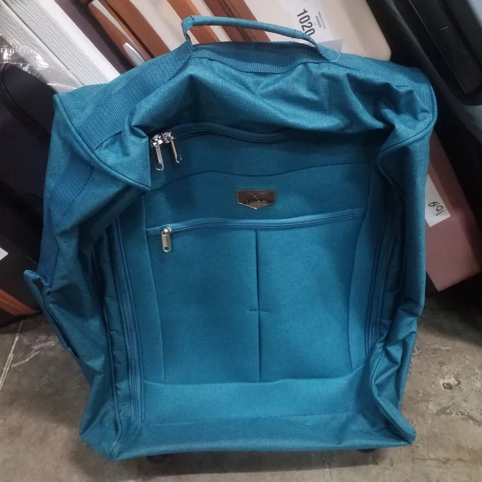 LUGG MARS SOFT CABIN BAG - TEAL (26×45×56CM)