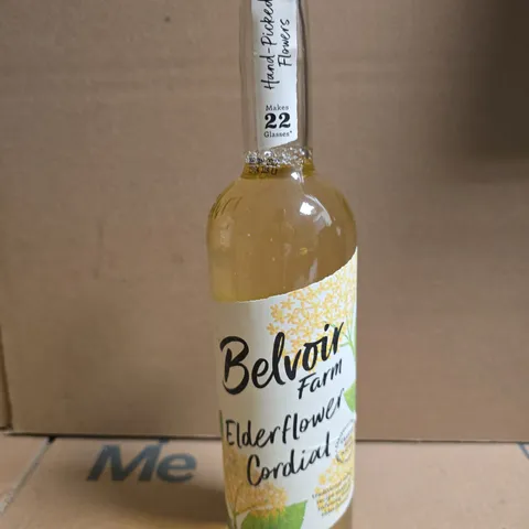 6 X BELVOIR FARM ELDERFLOWER CORDIAL – 500ML 