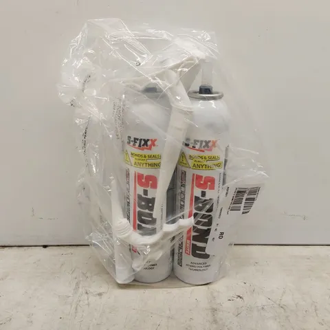 BAGGED SFIXX S-BOND NO GUN 3-IN-1 SEALANT ADHESIVE AND FILLER (1 ITEM)