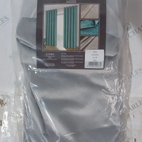 HOME CURTAINS VALENTINA CURTAINS IN GREY