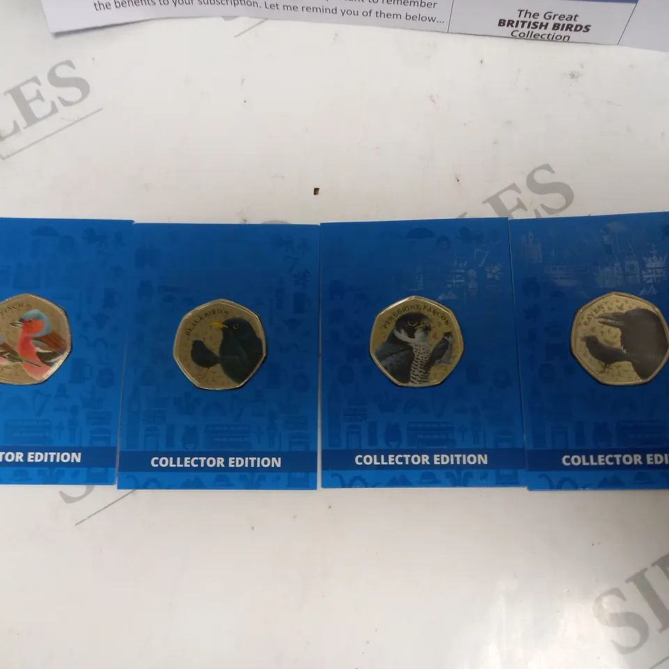 WESTMINSTER GREAT BRITISH BIRDS COIN COLLECTION & DISPLAY ALBUM 