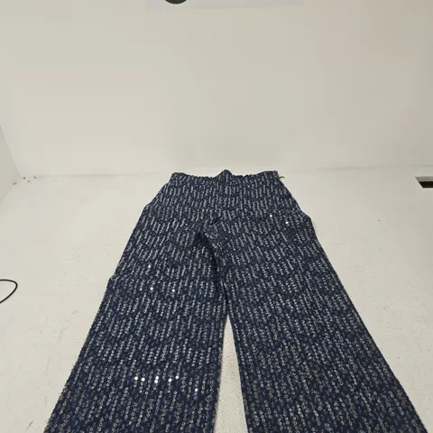 HELENE BERMAN LONDON SEQUINED DENIM TROUSERS β WOMEN, UK 10