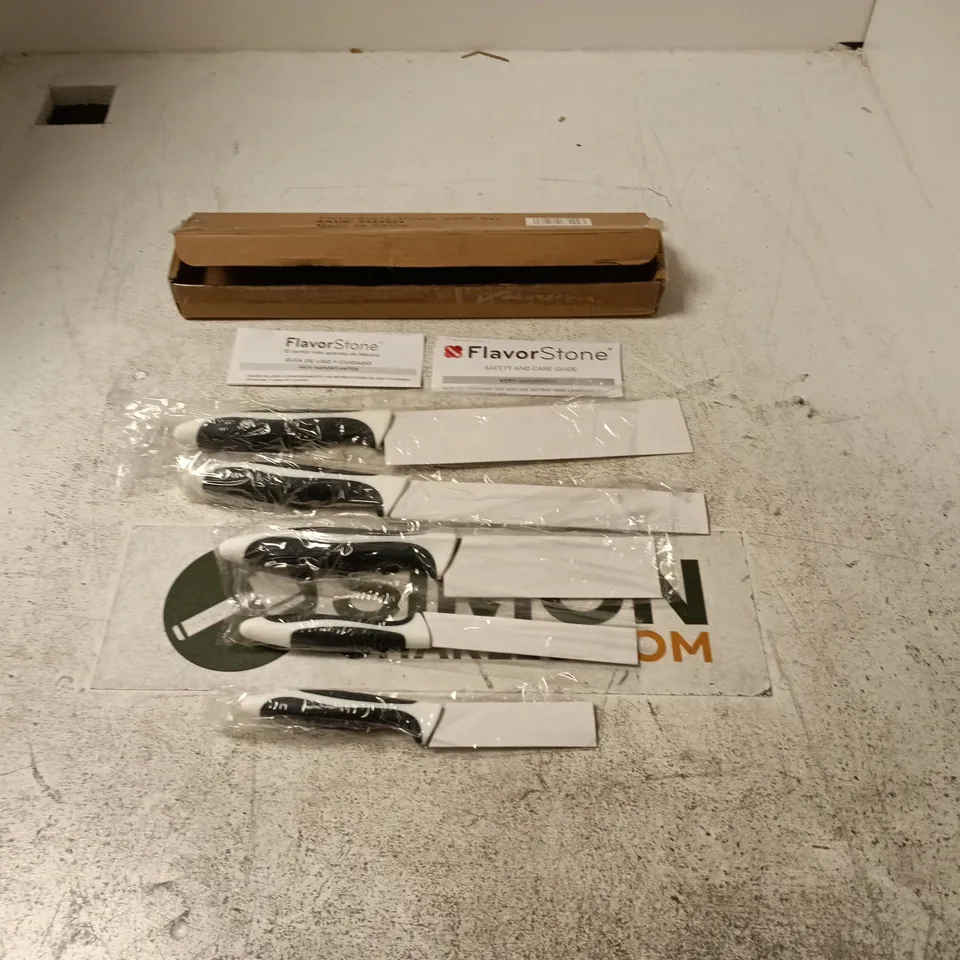 FLAVORSTONE 5-PIECE KNIFE SET – BOXED