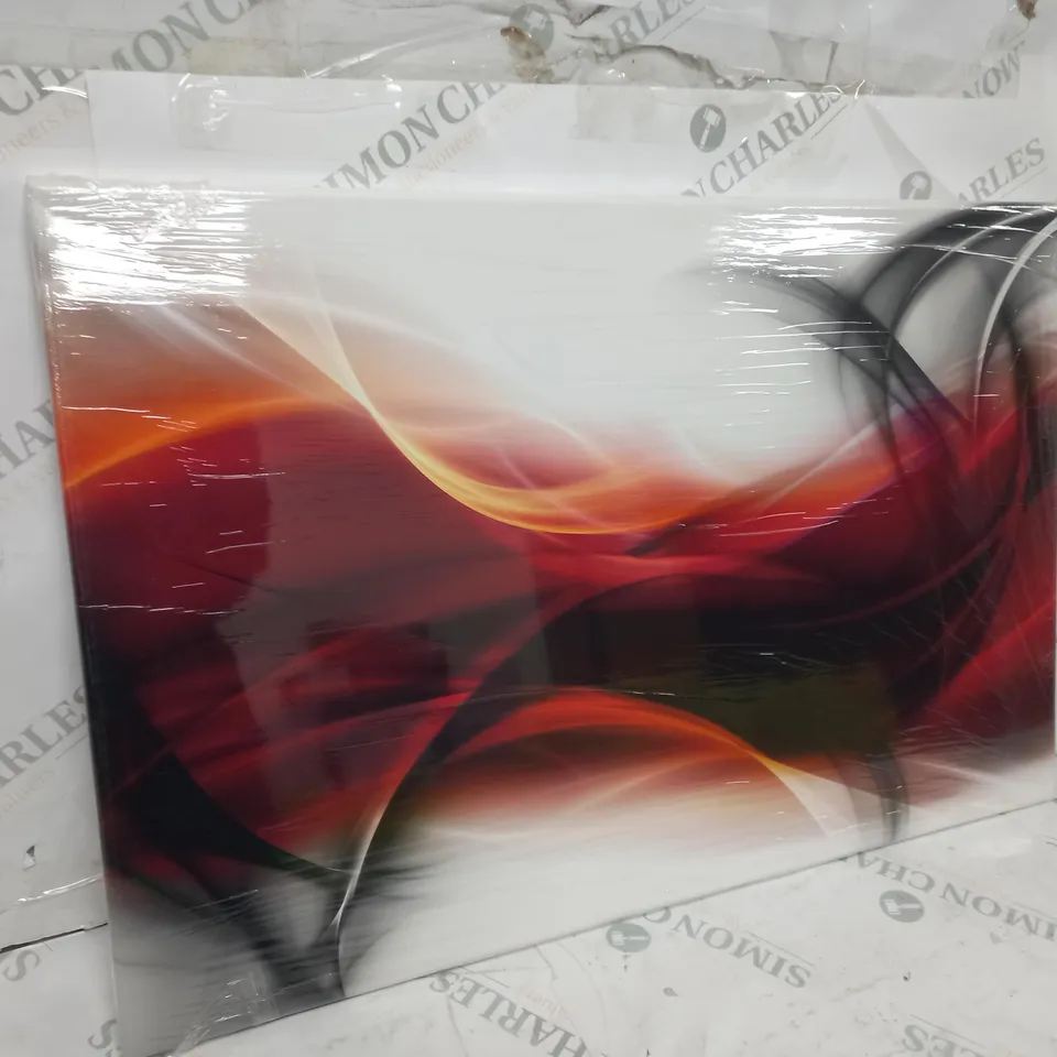 BOXED LANAKK 'SENSATION' FRAMED GRAPHIC ART PRINT ON CANVAS 40X60CM