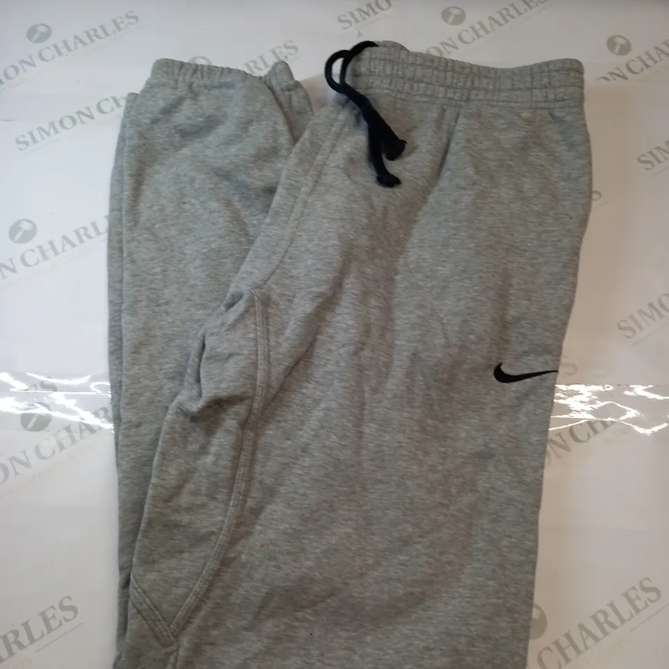 NIKE LOOSE FIT JOGGERS IN GREY HEATHER SIZE LARGE 