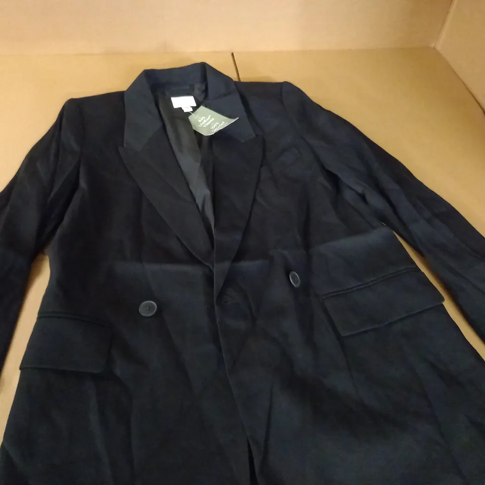 H&M BLACK BLAZER - EUR XS