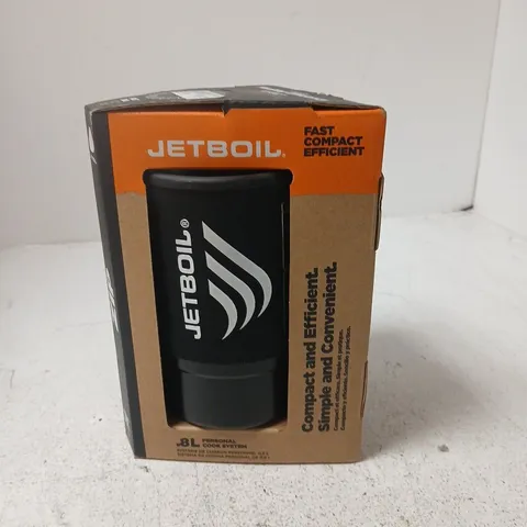 JETBOIL COMPACT CAMPING STOVE SYSTEM – BOXED