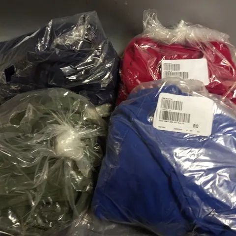 APPROXIMATELY 10 ASSORTED CLOTHING ITEMS TO INCLUDE JACKET, TROUSERS, CARDIGAN ETC