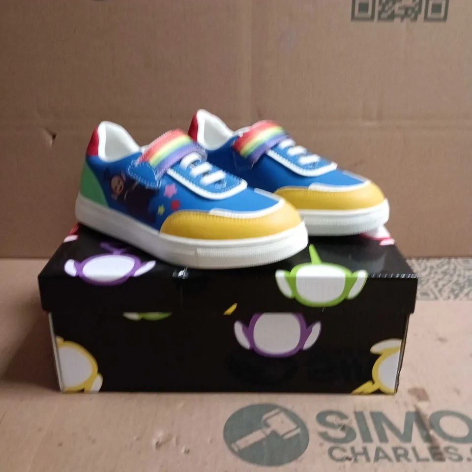 KOI KIDZ TELETUBBYLAND TRAINERS MULTI COLOURED SIZE 12