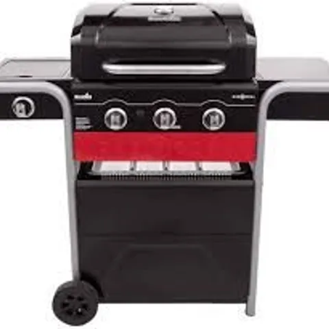 BOXED CHAR-BROIL GAS2COAL 330 3-BURNER HYBRID GRILL (1 BOX)