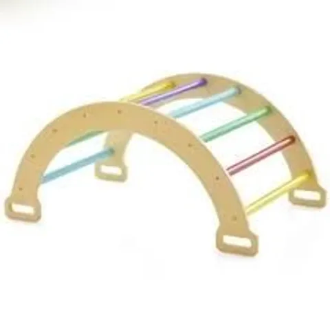 BOXED 2-IN-1 ARCH ROCKER WITH SOFT CUSHION - COLOURFUL