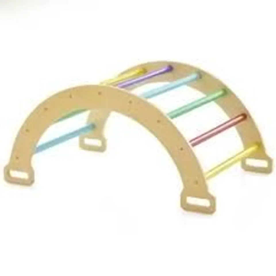 BOXED 2-IN-1 ARCH ROCKER WITH SOFT CUSHION - COLOURFUL