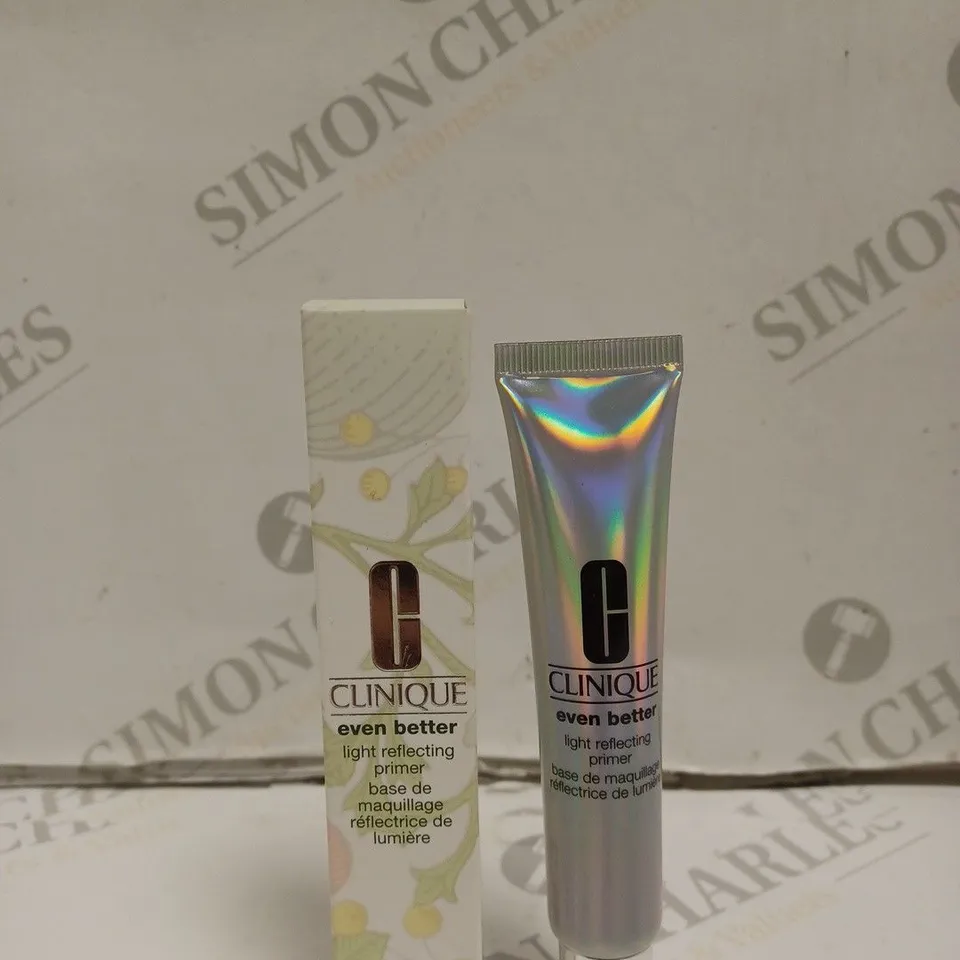 BOXED CLINIQUE EVEN BETTER LIGHT REFLECTING PRIMER. 