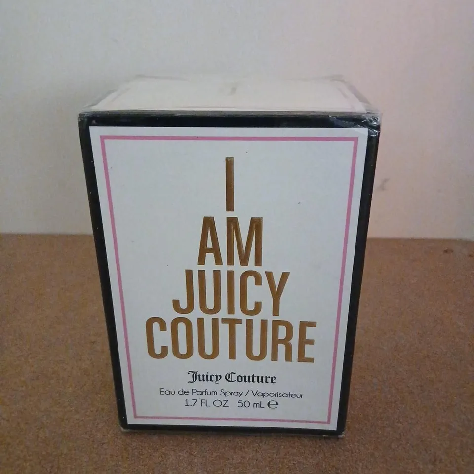 BOXED AND SEALED I AM JUICY COUTURE EAU DE PARFUM 50ML