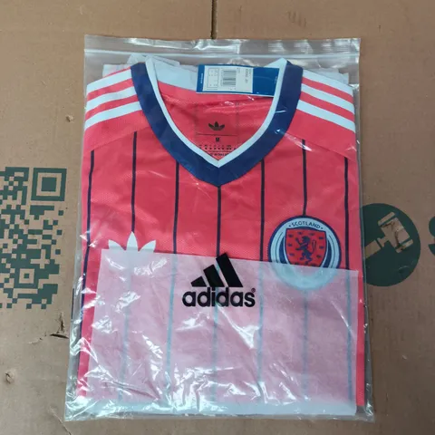 BAGGED ADIDAS SCOTLAND JERSEY IN ORANGE SIZE MEDIUM
