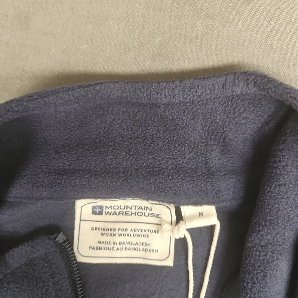 MOUNTAIN WAREHOUSE NAVY FLEECE GILET – SIZE M