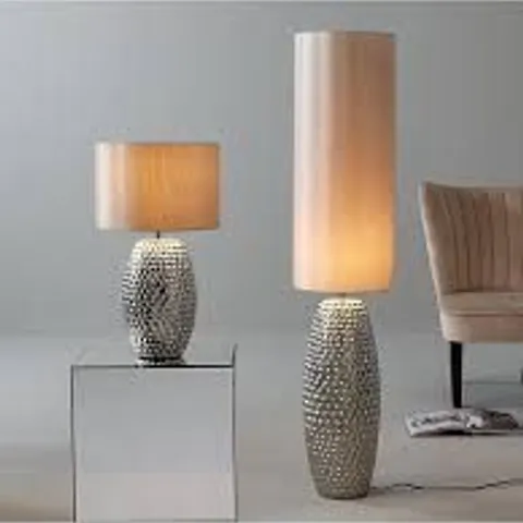 MARLEE FLOOR LAMP BRASS EFFECT - COLLECTION ONLY