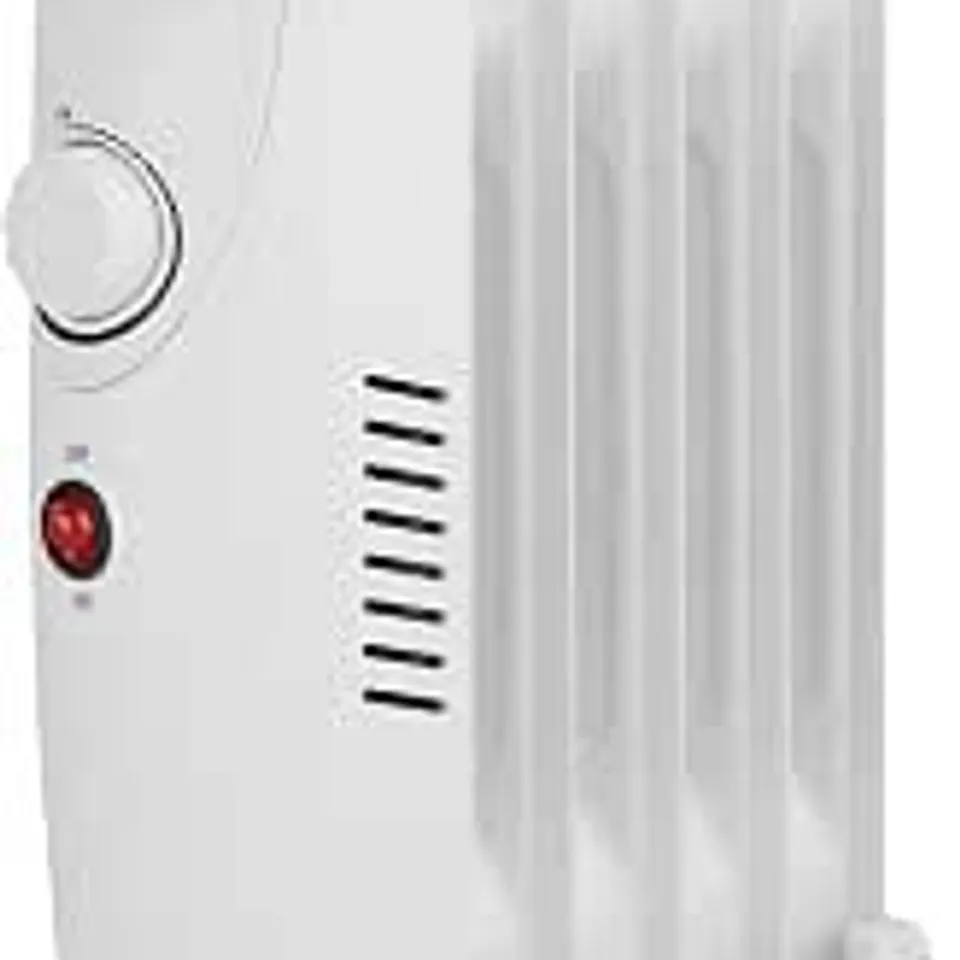 BOXED ABODE AOFR5001B PORTABLE OIL-FILLED RADIATOR - WHITE