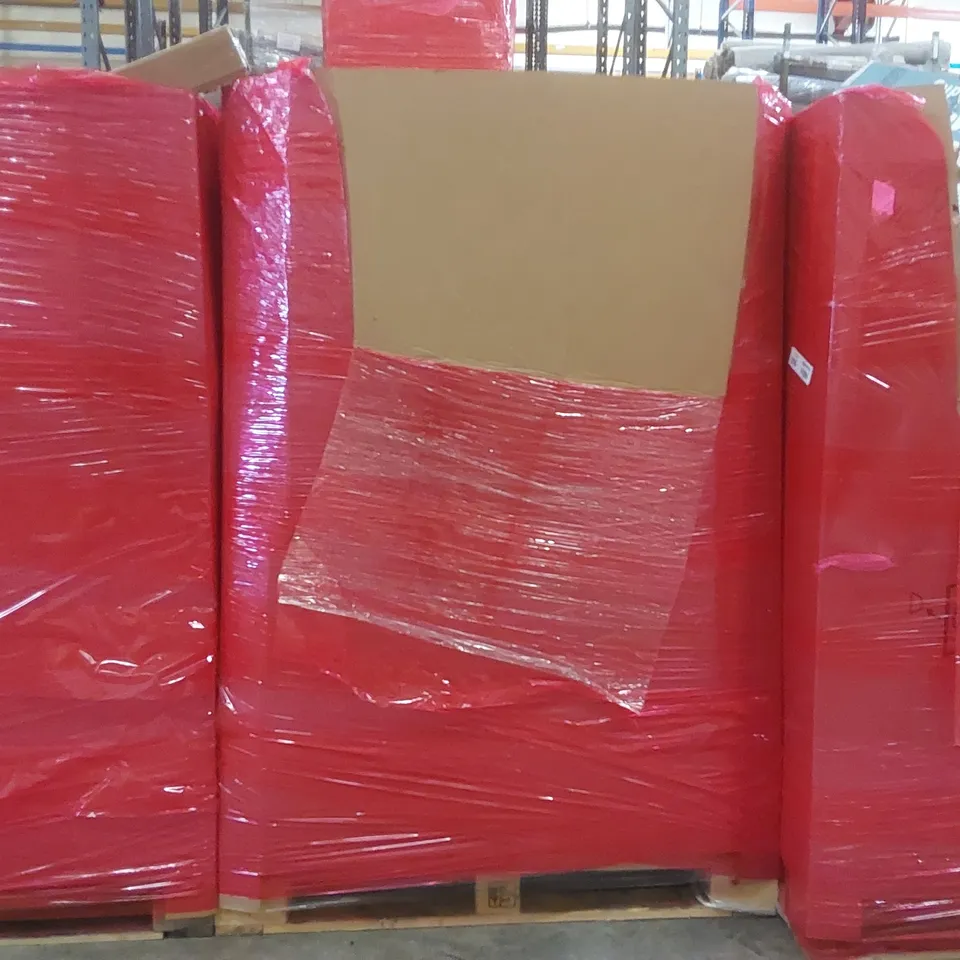 PALLET CONTAINING A LARGE QUANTITY OF ASSORTED ITEMS INCLUDING: MUSICAL STROLLER, STEAM MOP CLEANER, CAR SEAT, TYRES ECT