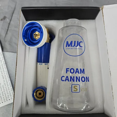 MJC FOAM CANNON S V3.0 CAR CLEANING KIT – BOXED 