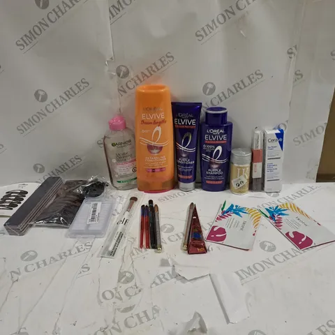 BOX OF 20 ASSORTED ITEMS TO INCLUDE LOREAL, CERA VE, GARNIER ETC