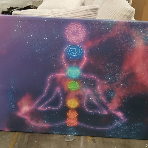 YOGA THEMED CANVAS WALL ART