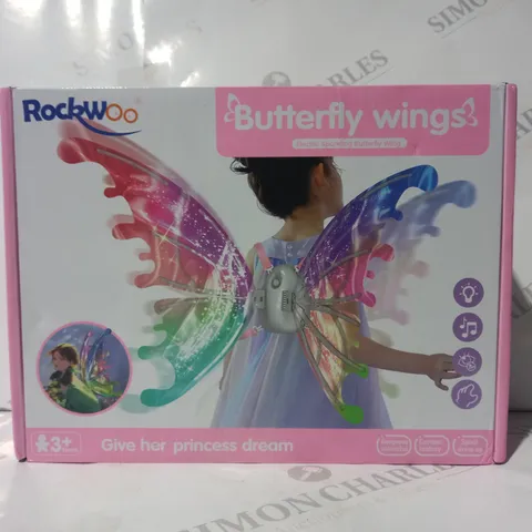 BOXED ROCKWOO ELECTRIC SPARKLING BUTTERFLY WINGS