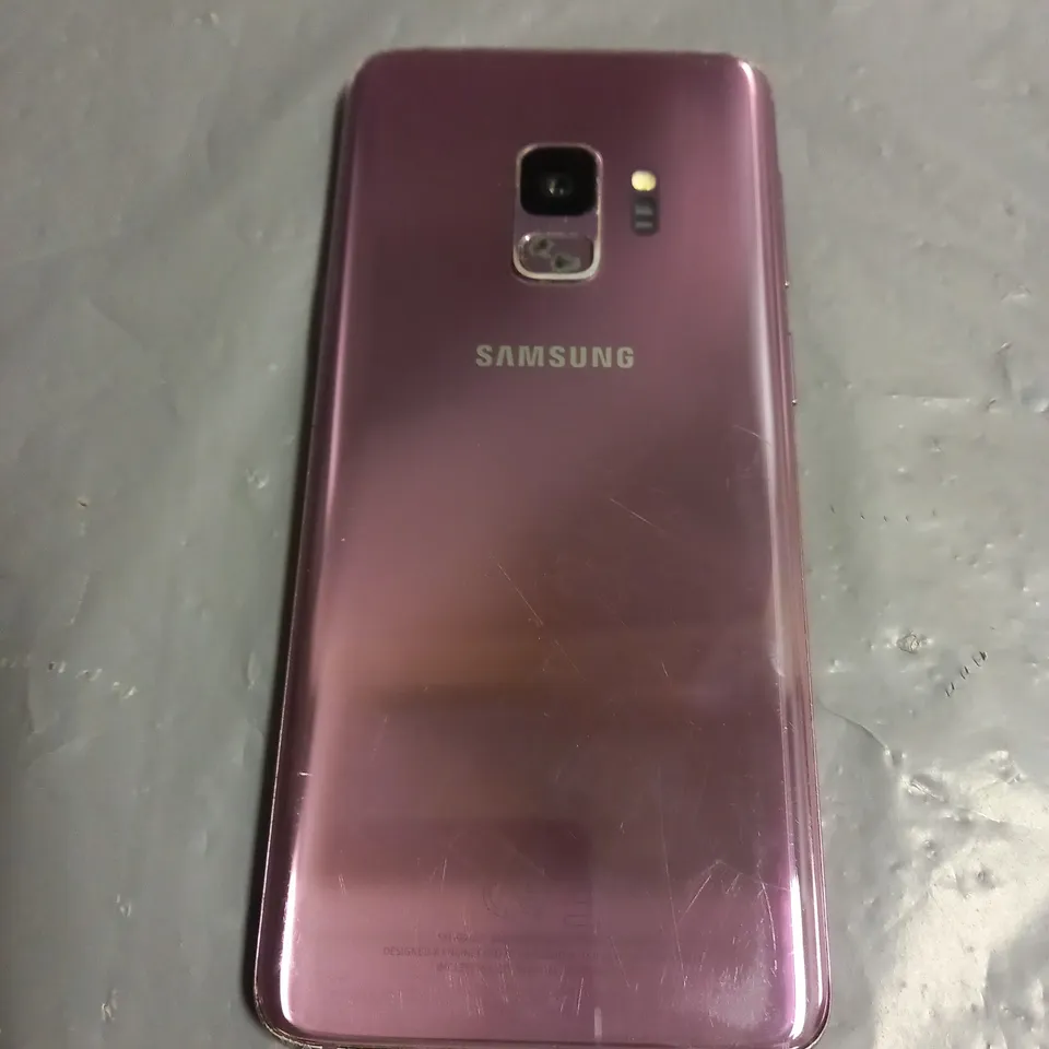 SAMSUNG GALAXY S9 SMARTPHONE IN ROSE PINK