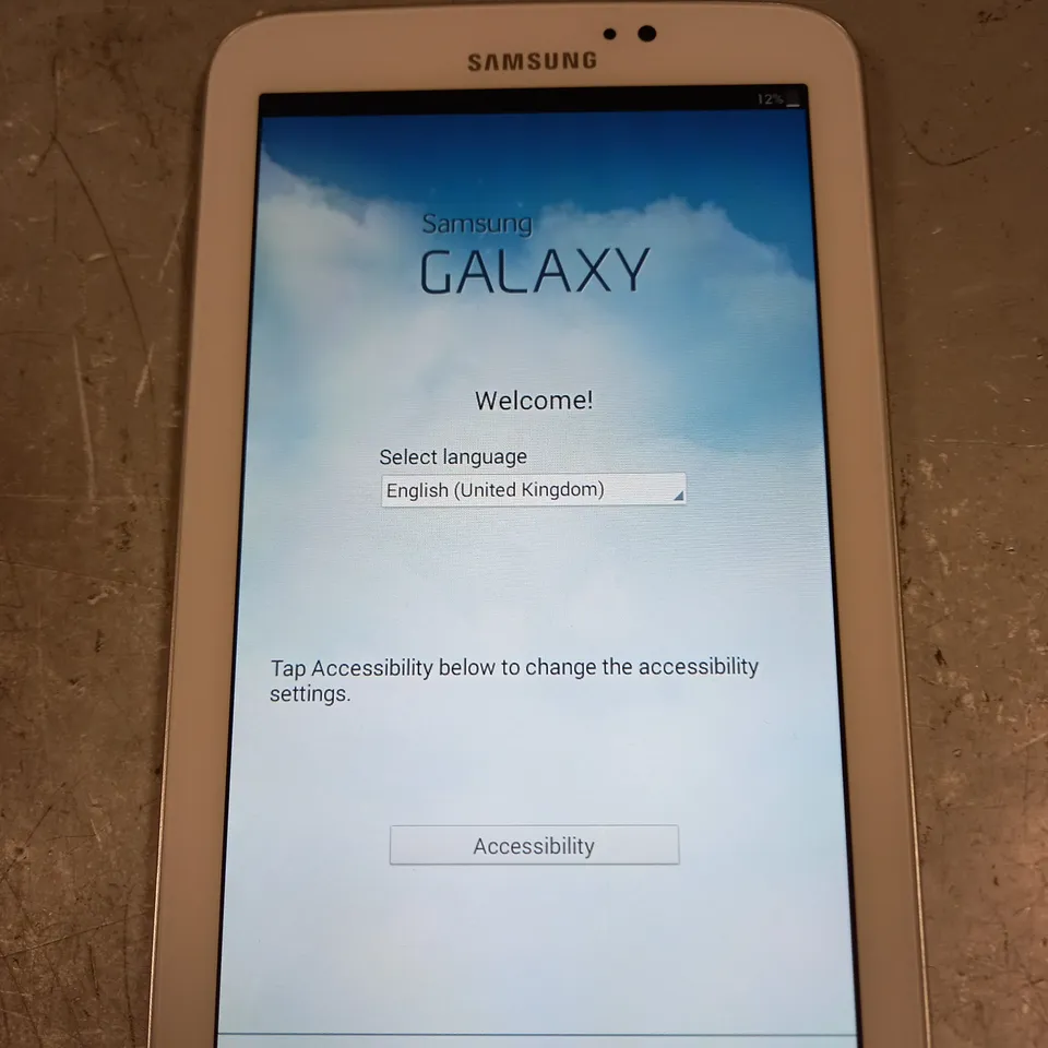 SAMSUNG GALAXY TAB 3 TABLET