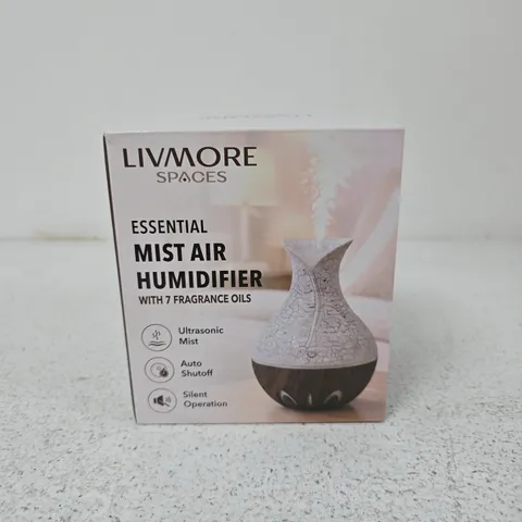 LIVMORE SPACES ESSENTIAL MIST AIR HUMIDIFIER