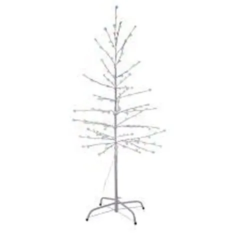 HOME STORIES 5FT LED MULTI COLOUR CHANGE BULB TREE