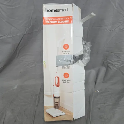HOMESMART HANDHELD VACUUM CLEANER STICK – BOXED (DAMAGED PACKAGING)